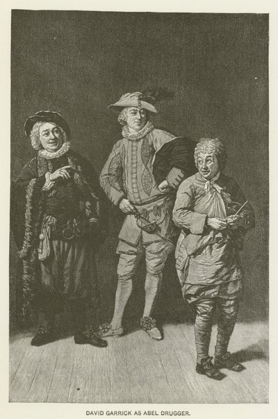 David Garrick Abel Druggerina tekijältä Johan Joseph Zoffany
