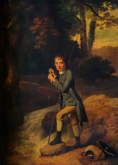 Mestari James Sayer, 13-vuotiaana, 1700-luvulla, 1917 tekijältä Johan Joseph Zoffany