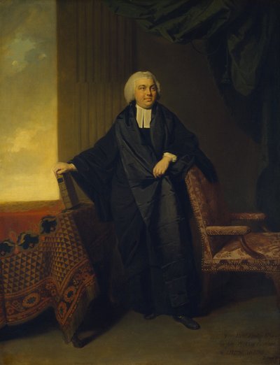 Pastori Philip Cocksin muotokuva tekijältä Johann Zoffany