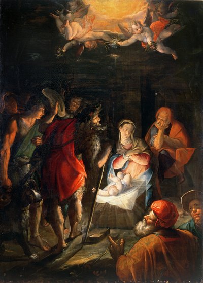 Paimenten palvonta tekijältä Johann or Hans von Aachen