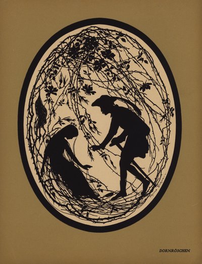 Prinsessa Ruusunen (litho) tekijältä Johanna Beckmann