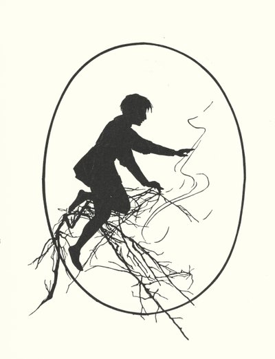 Johanna Beckmannin siluetti (litografia) tekijältä Johanna Beckmann