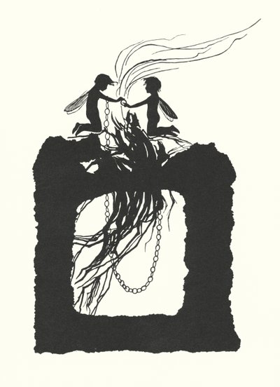 Johanna Beckmannin siluetti (litografia) tekijältä Johanna Beckmann