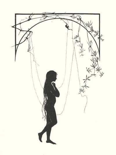 Johanna Beckmannin siluetti (litografia) tekijältä Johanna Beckmann