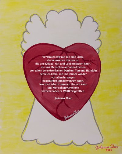 Rosental Peace Message for World Peace - versio 3 tekijältä Johanna Thier