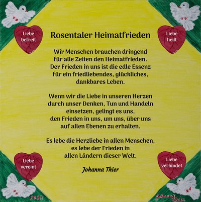 Rosentalin kotimaan rauha tekijältä Johanna Thier