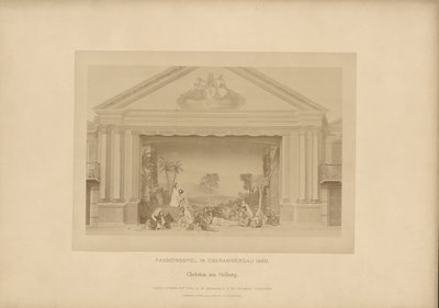 Passion Play Ober-Ammergau - Kristus Öljymäellä tekijältä Johannes Bernhard