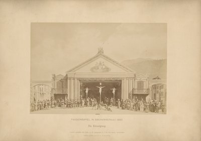 Passion Play elokuvasta Ober-Ammergau - Ristiinnaulitseminen tekijältä Johannes Bernhard