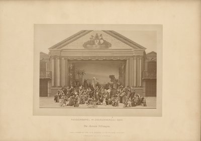 Passion Play elokuvasta Ober-Ammergau - The Brazen Serpents tekijältä Johannes Bernhard