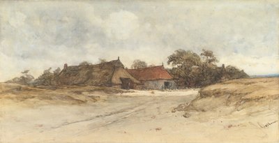 Maalaistalot, 1800-luku. tekijältä Johannes Bosboom