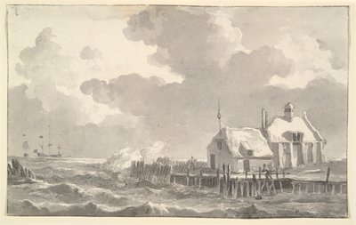 Suisto myrskyssä tekijältä Johannes Christiaan Schotel