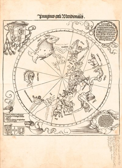 Kuvia etelän taivaalta tekijältä Johannes; Dürer Stabius