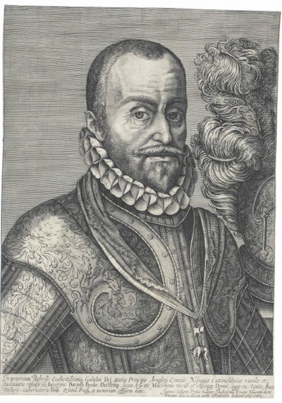 Hollannin kreivi Kuva prinssi Vilhelm I Oranian prinssi William I:stä tekijältä Johannes Eillarts