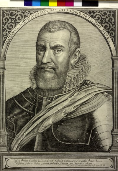 Nassau-Dillenburgin kreivi William Ludwig tekijältä Johannes Eillarts