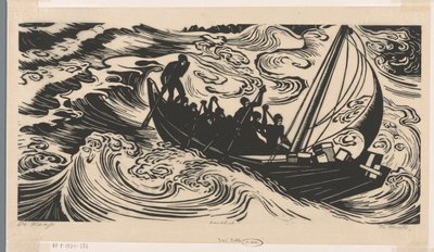 De kaap (alkuperäinen nimi esineessä) tekijältä Johannes Frederik Engelbert ten Klooster (signed by artist)