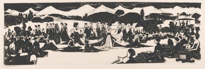 Djokja (alkuperäinen nimi esineessä) tekijältä Johannes Frederik Engelbert ten Klooster (signed by artist)