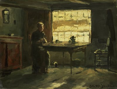 Maalaistalon sisustus tekijältä Johannes Hendrik Weissenbruch