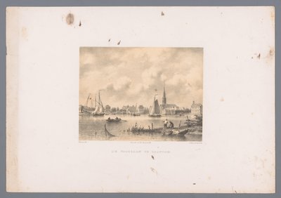 Voorzaan Zaandamissa De Voorzaan Zaandamissa (otsikko esineessä) tekijältä Johannes Hilverdink