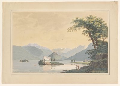 Näkymä Isola Madrelle Maggiore-järvellä tekijältä Johannes Josephus Aarts