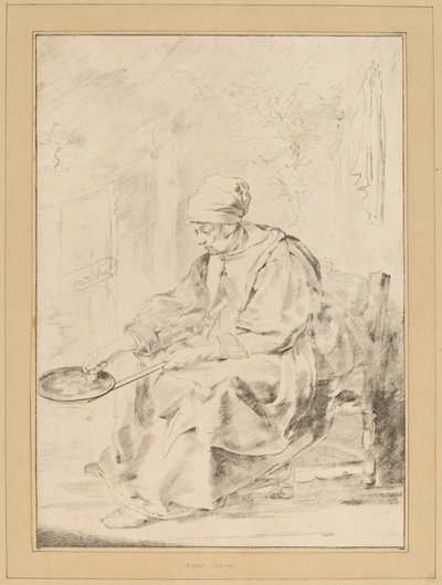 Pannukakkunainen, 1768. tekijältä Johannes Kornlein