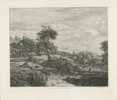 Kallioinen maisema tekijältä Johannes Pieter de Frey