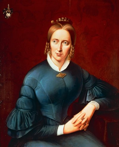 Muotokuva Annette von Droste-Hulshoffista (Munster tekijältä Johannes Sprick