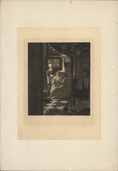 Rakkauskirje tekijältä Johannes Vermeer