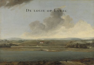 Alankomaiden Itä-Intian yrityksen Lawecin kauppapaikat Kambodžassa, n. 1662-3 tekijältä Johannes Vinckeboons