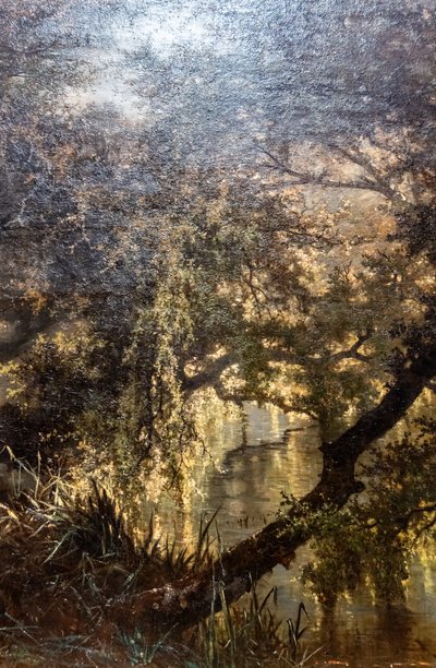 Saksa: Der Teich in Osterbeek Oosterbeekin lampi tekijältä Johannes Warnardus Bilders