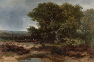 Heath lähellä Wolfhezea tekijältä Johannes Warnardus Bilders