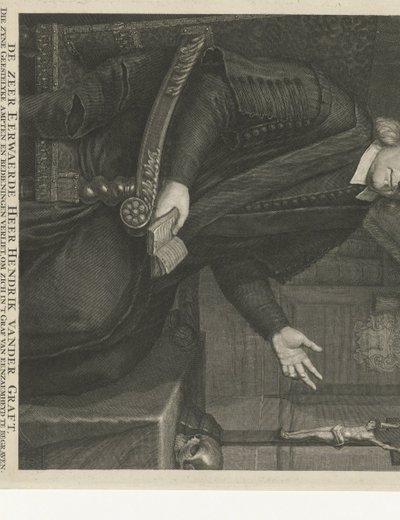 Hendrik van der Graftin muotokuva tekijältä Johannes Willemsz. Munnickhuysen