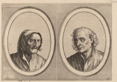 "Foockel Frons-muyl" ja "Pietje Hard-loop" tekijältä Johannes and Lucas van Doetechum after Pieter Bruegel the Elder