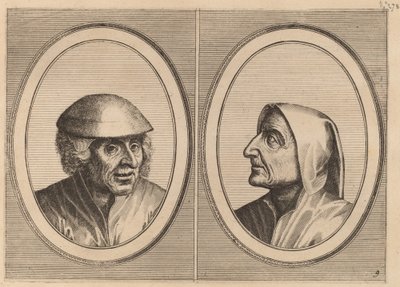 "Kees Geldt-sack" ja "Kaarighe Truy" tekijältä Johannes and Lucas van Doetechum after Pieter Bruegel the Elder