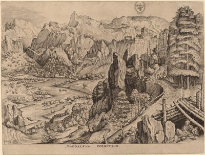 Katuva Magdaleena tekijältä Johannes and Lucas van Doetechum after Pieter Bruegel the Elder