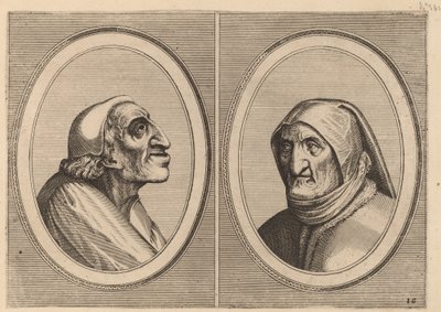 "Pater Muylaert" ja "Mater Bille-bloots" tekijältä Johannes and Lucas van Doetechum after Pieter Bruegel the Elder