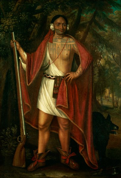 Sa Ga Yeath Qua Pieth Ton, Maguasin kuningas, 1710 tekijältä Johannes or Jan Verelst