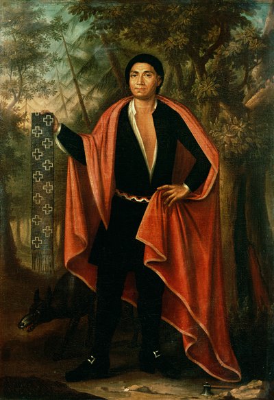 Tac Yec Neen Ho Gar Ton, kuuden kansakunnan keisari, 1710 tekijältä Johannes or Jan Verelst