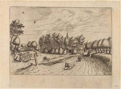 Maatila tekijältä Johannes van Doetechum, the Elder and Lucas