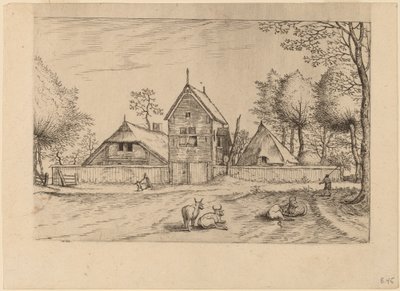 Maatila tekijältä Johannes van Doetechum, the Elder and Lucas