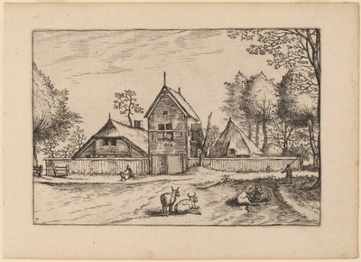 Maatila tekijältä Johannes van Doetechum, the Elder and Lucas