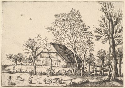 Maatila, Pienet maisemat, 1559-61. tekijältä Johannes van Doetecum I