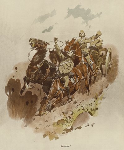 Katastrofi (väri litho) tekijältä John (after) Charlton