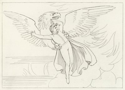Danten unelma, Kiirastule, Canto 9 (kaiverrus) tekijältä John (after) Flaxman