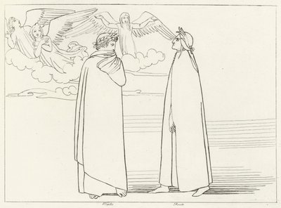 Kuoro, Kiirastuli, Canto 17 (kaiverrus) tekijältä John (after) Flaxman