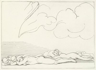 Maanjäristys, Kiirastus, Canto 20 (kaiverrus) tekijältä John (after) Flaxman