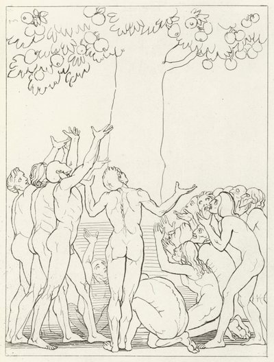 Säälitön, Kiirastuli, Canto 24 (kaiverrus) tekijältä John (after) Flaxman