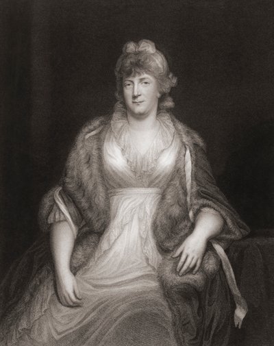 Preussin prinsessa Wilhelmina. Muotokuva tekijältä John (after) Hoppner
