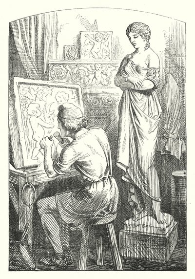 Clyte (kaiverrus) tekijältä John (after) Tenniel