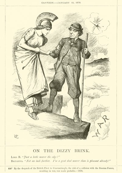 Huiman partaalla (kaiverrus) tekijältä John (after) Tenniel