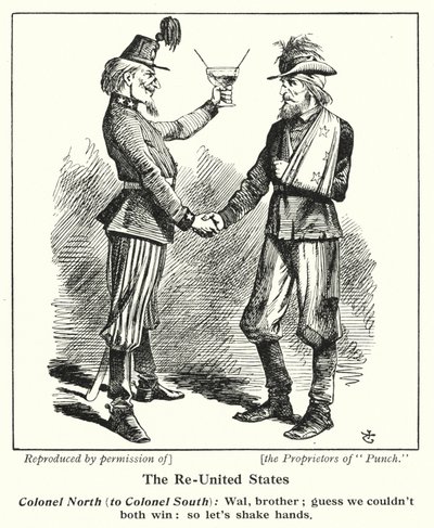 Uudelleen Yhdysvallat (litho) tekijältä John (after) Tenniel